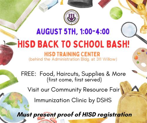Back To School Bash